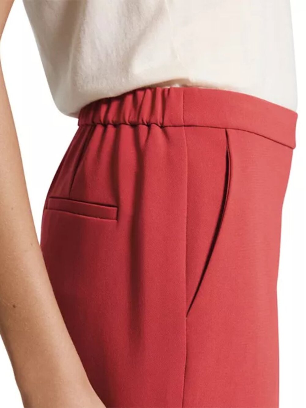 Theory Admiral Crepe Treeca Pull-On Pant